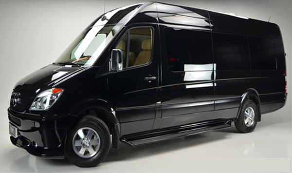 Book a Luxury 12 passengers Sprinter Van & Travel with your Friends or Family