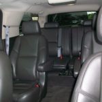 Inner View of Cadillac Escalade Luxury SUV
