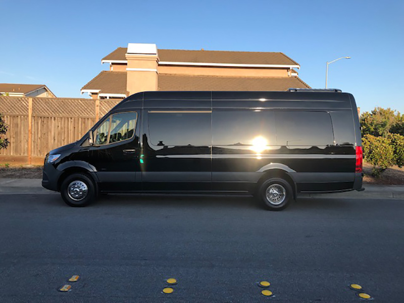 Book a Luxury 13 passengers Sprinter Van - Best for Group Transportation